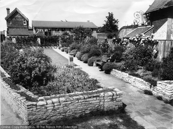 Photo of Basingstoke, Gardens For The Blind, Church Square c.1960