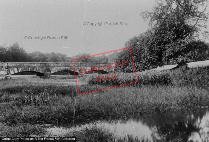 Photo of Basingstoke, Hackwood Park Bridge 1904