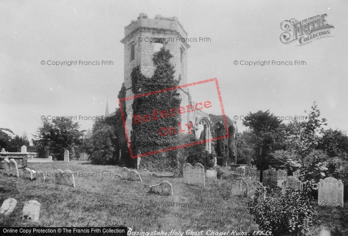 Photo of Basingstoke, Holy Ghost Chapel Ruins 1898
