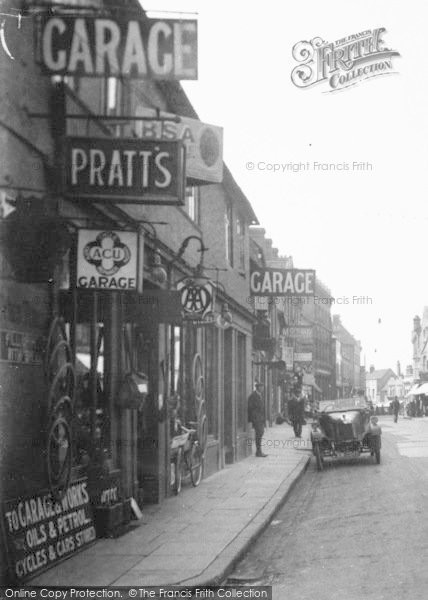 Photo of Basingstoke, London Street, Garage c.1930