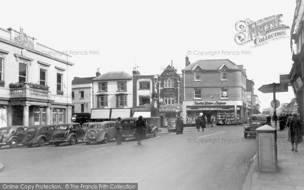 Photo of Basingstoke, Market Place c.1955