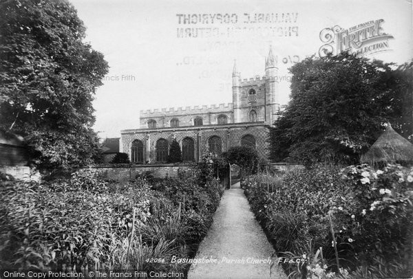 Photo of Basingstoke, St Michael's Parish Church North Side 1898