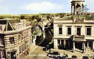View Down Church Street c.1960, Basingstoke