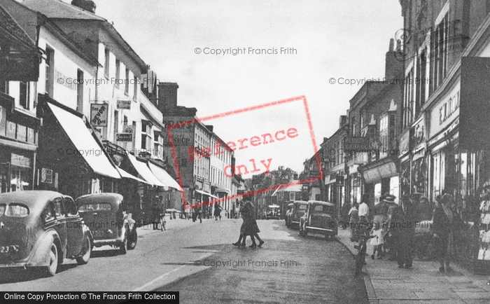 Photo of Basingstoke, Winchester Street c.1955