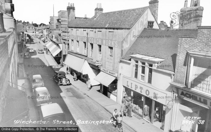 Photo of Basingstoke, Winchester Street c.1960