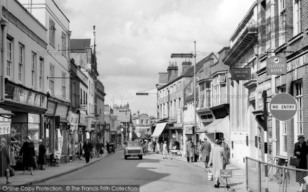 Photo of Basingstoke, Winchester Street c.1960