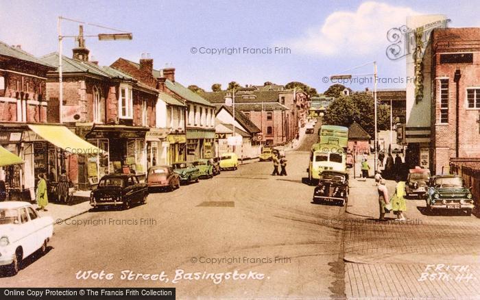 Photo of Basingstoke, Wote Street c.1960
