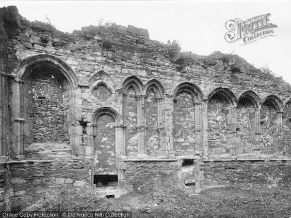 Photo of Basingwerk, Abbey, West Court Of Refectory 1924