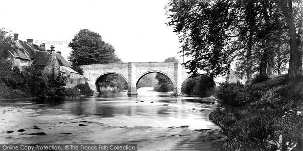 Photo of Baslow, Bridge c.1870