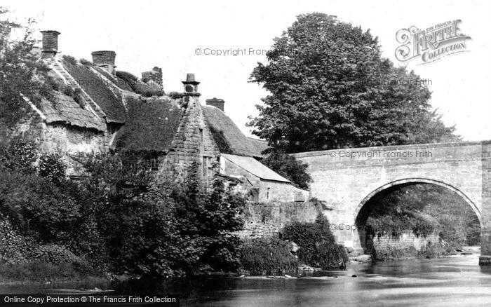 Photo of Baslow, Bridge c.1870