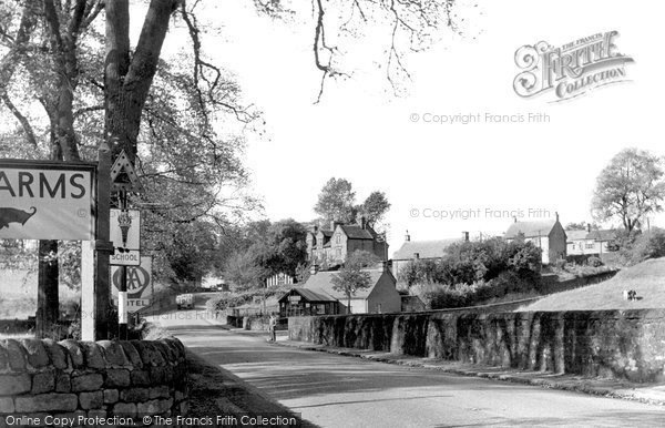 Photo of Baslow, Nether End c.1955
