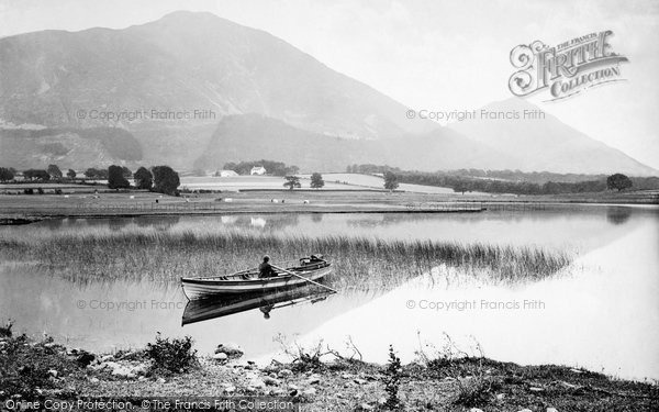 Photo of Bassenthwaite, Lake And Skiddaw c.1875