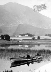 Lake And Skiddaw, Rowing Boat c.1875, Bassenthwaite