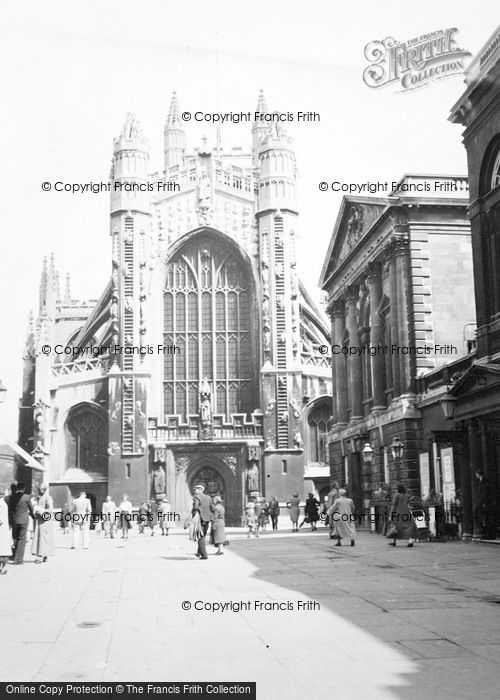 Photo of Bath, Abbey c.1950