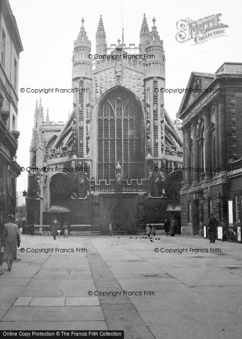 Photo of Bath, Abbey c.1950
