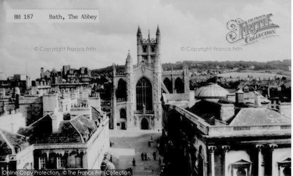 Photo of Bath, Abbey c.1955