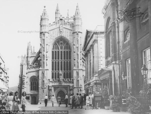 Photo of Bath, Abbey Church c.1965