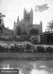 Abbey, From The River c.1930, Bath