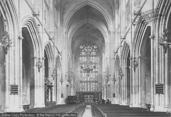 Photo of Bath, Abbey Interior 1907