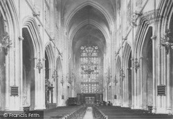 Abbey Interior 1907, Bath