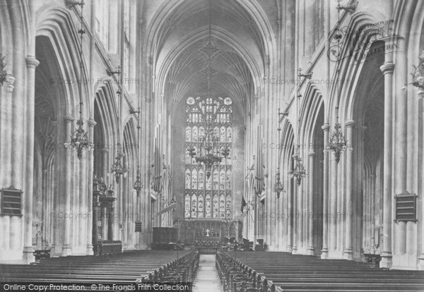 Photo of Bath, Abbey, Nave East 1909