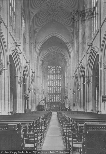 Photo of Bath, Abbey, Nave East 1920