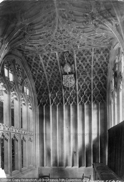 Photo of Bath, Abbey, Prior Birde's Chantry 1901