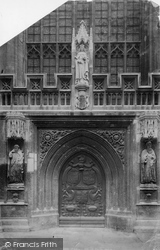 Abbey West Door 1901, Bath