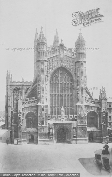 Photo of Bath, Abbey West Front 1901