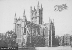 Bath Abbey c.1873, Bath