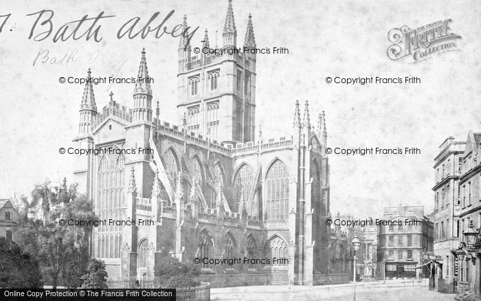 Photo of Bath, Bath Abbey c.1873