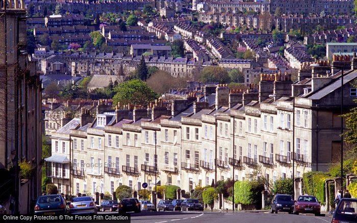 Photo of Bath, Bathwick Hill c.2000