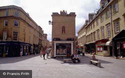 Burton And Old Bond Streets c.2000, Bath