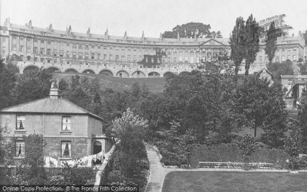 Photo of Bath, Camden Crescent 1907