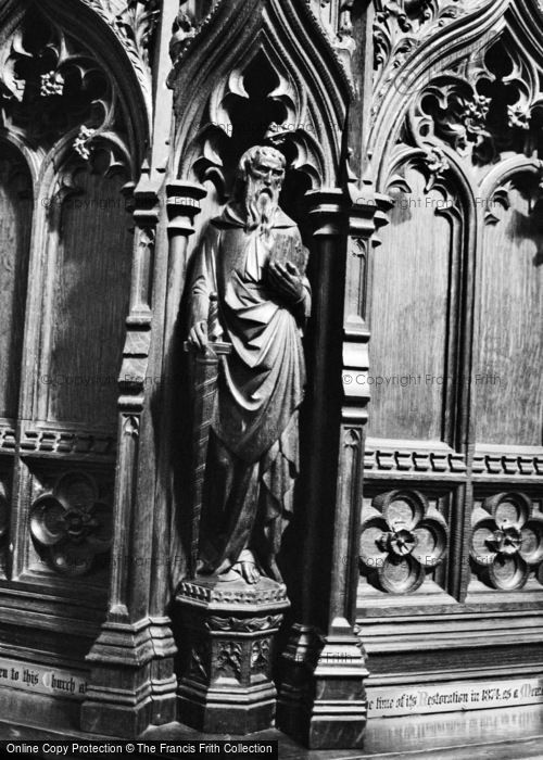 Photo of Bath, Carving In The Abbey 2008