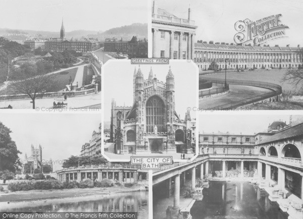 Photo of Bath, Composite c.1955