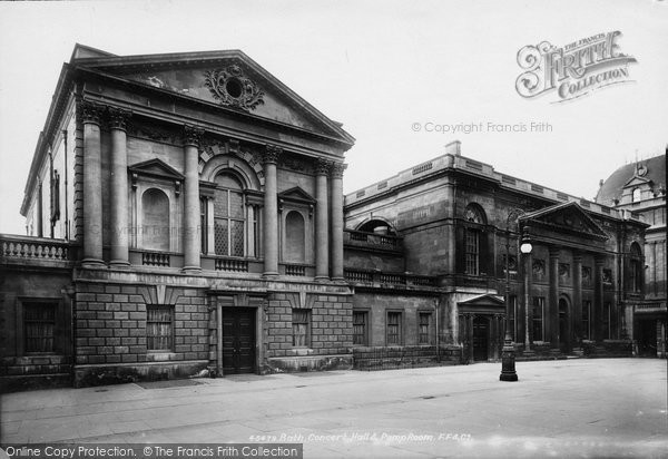 Photo of Bath, Concert Hall And Pump Room 1901