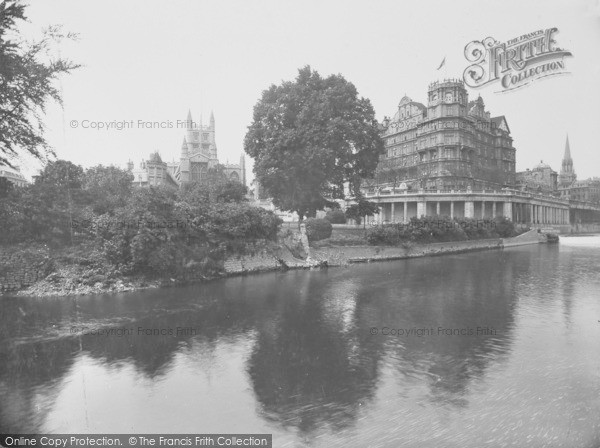 Photo of Bath, Empire Hotel And Abbey 1935