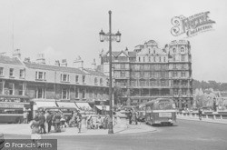 Empire Hotel And North Parade Bus Station c.1950, Bath