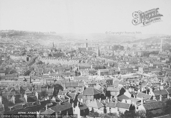 Photo of Bath, From Beechen Cliff 1895