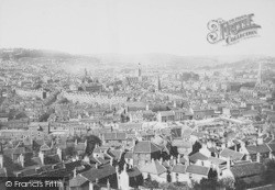 From Beechen Cliff 1895, Bath