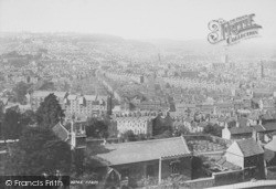 From Beechen Cliff 1895, Bath