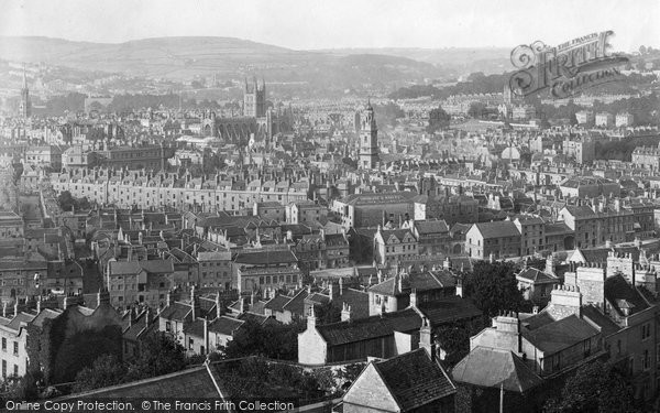 Photo of Bath, From Beechen Cliff  1896