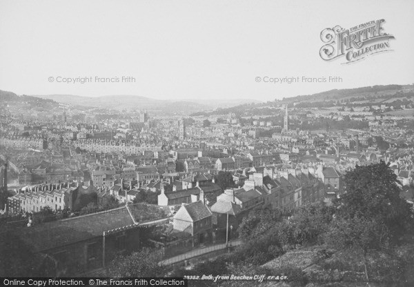 Photo of Bath, From Beechen Cliff 1896