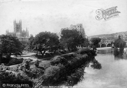 From North Parade Bridge 1902, Bath