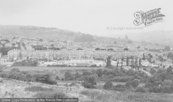 Photo of Bath, From Warminster Road c.1965