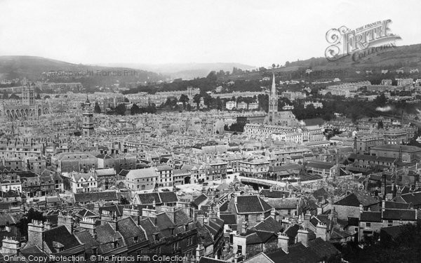 Photo of Bath, General View 1874