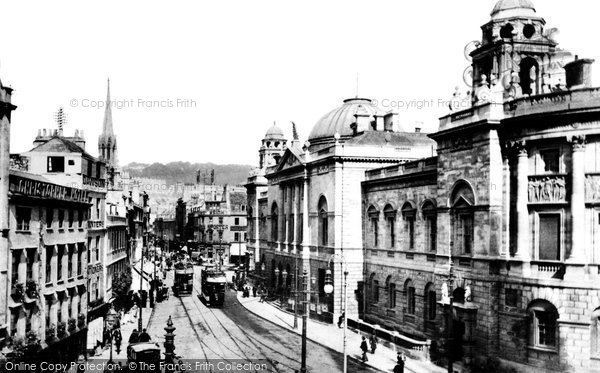 Photo of Bath, High Street And Municipal Building 1904