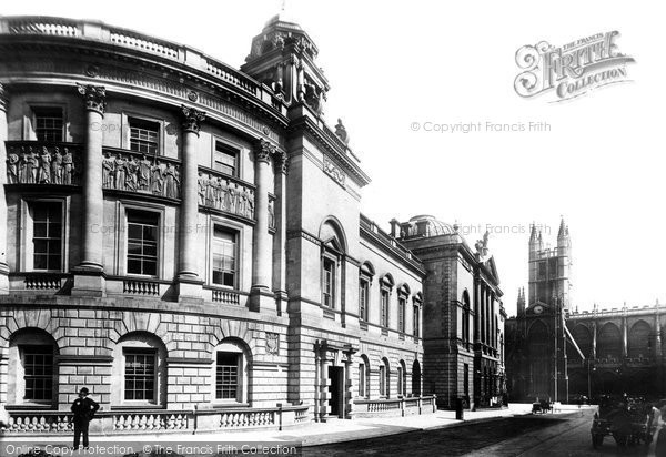 Photo of Bath, Municipal Buildings And Abbey 1896