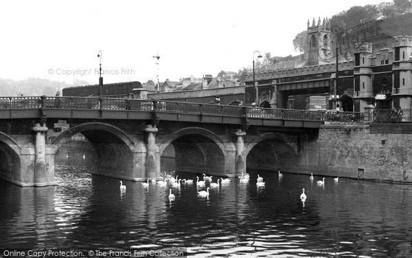 Photo of Bath, Old Bridge c.1960